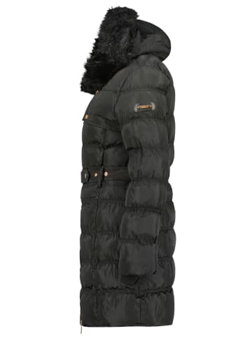 Maison Montaigne Płaszcz pikowany "Diamai" w kolorze czarnym