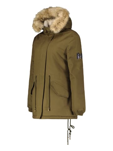 Maison Montaigne Parka "Ampumai" w kolorze khaki