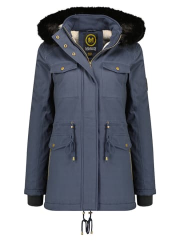 Maison Montaigne Parka "Celemai" w kolorze granatowym