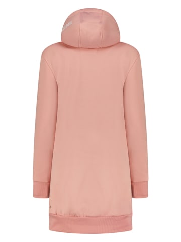 Maison Montaigne Sukienka dresowa "Gilongmai" w kolorze szaroróżowym