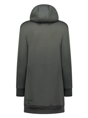 Maison Montaigne Sukienka dresowa "Giqueen" w kolorze antracytowym