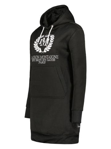 Maison Montaigne Sukienka dresowa "Giqueen" w kolorze czarnym