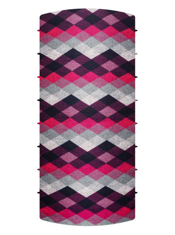 Spaio Szal-koło "Warm" w kolorze różowo-szarym