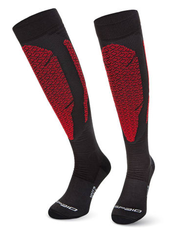 Spaio Functionele sokken "Coolmax Adrenaline" zwart/rood