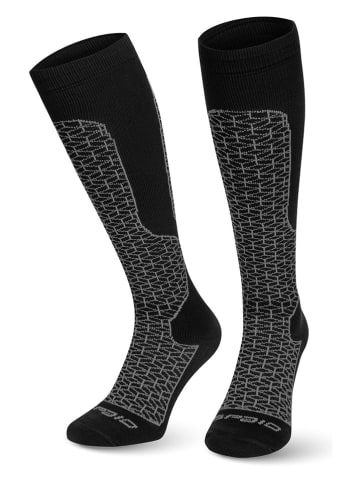 Spaio Funktionssocken "Breeze" in Schwarz/ Grau