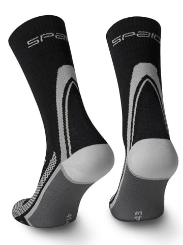 Spaio Trekkingsocken "Tactical" in Schwarz/ Grau