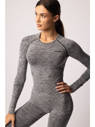 Spaio Trainingslongsleeve "Melange" grijs