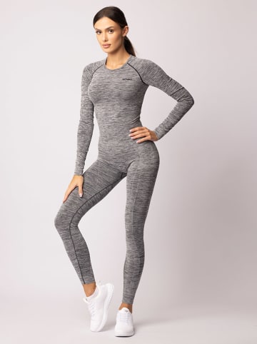 Spaio Trainingslongsleeve "Melange" grijs
