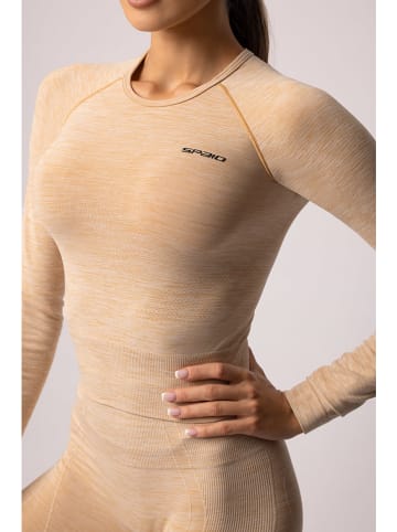 Spaio Trainingslongsleeve "Melange" beige