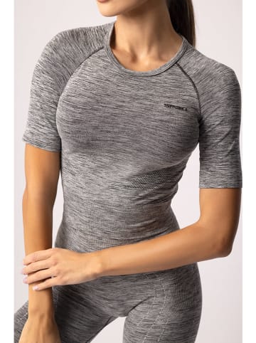 Spaio Trainingsshirt "Melange" in Grau