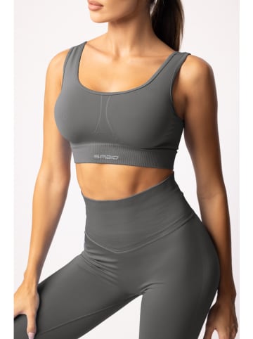 Spaio Biustonosz sportowy "Flex 2.0" w kolorze antracytowym
