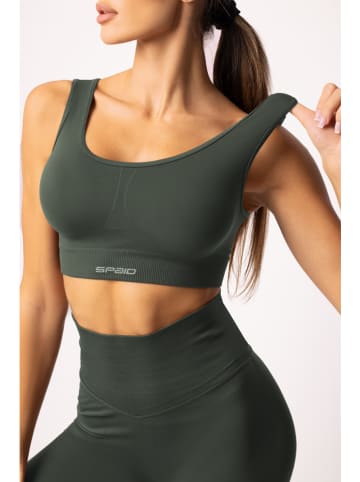 Spaio Biustonosz sportowy "Flex 2.0" w kolorze khaki