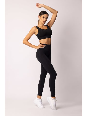 Spaio Trainingsleggings "Flex Innergy" in Schwarz
