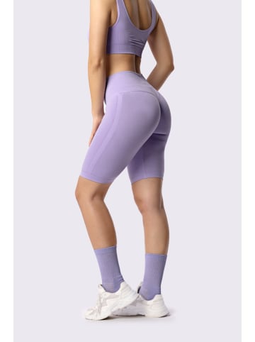 Spaio Trainingsshorts "Adapt Biker" in Lila