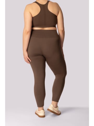 Spaio Trainingsleggings "Base" bruin