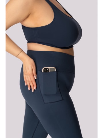 Spaio Trainingsleggings "Base" donkerblauw