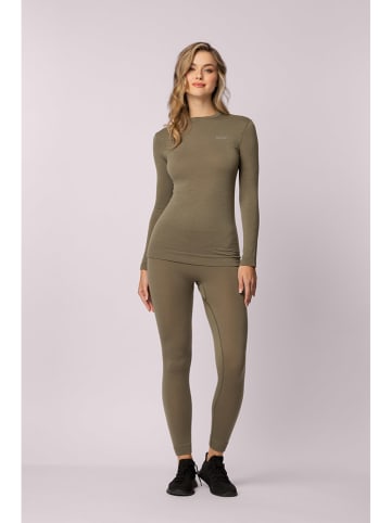 Spaio Thermolongsleeve "Merino" kaki