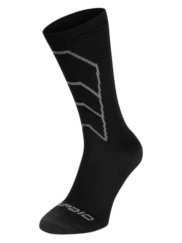 Spaio Funktionssocken "Rapid" in Schwarz/ Grau