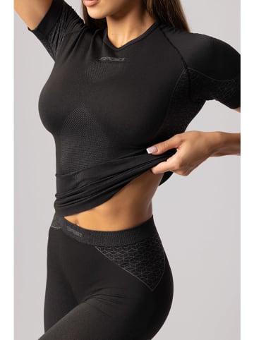 Spaio Koszulka sportowa "Breeze" w kolorze czarnym