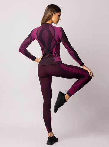 Spaio Koszulka termiczna "Powerful" w kolorze różowym