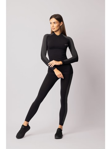 Spaio Thermolegging "Fierce" zwart/grijs