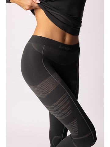 Spaio Legginsy termiczne "Thermo-Evo" w kolorze szaro-antracytowym
