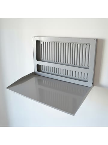 Woody Kids Kinder-Aktivitäts-Murphy-Schreibtisch in Grau - (L)50 x (B)35 cm