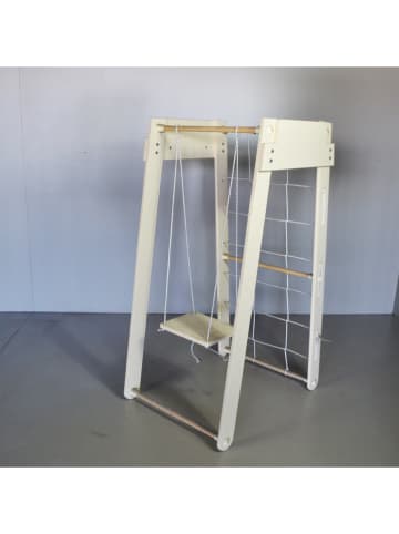 Woody Kids Kletterwand mit Schaukel - ab 3 Jahren