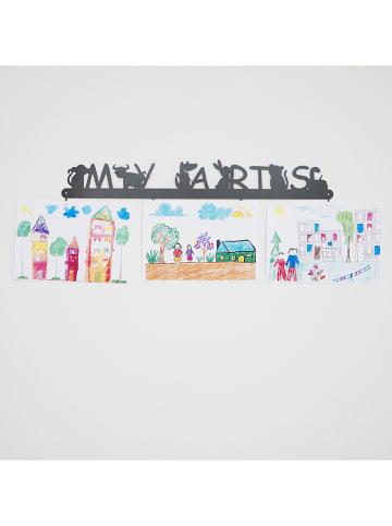 Woody Kids Magneetbord zwart - (B)72 cm