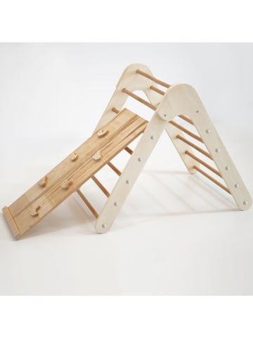 Woody Kids Kletterdreieck mit Rampe - ab 3 Jahren - (L)65 x (B)65 x (H)85 cm