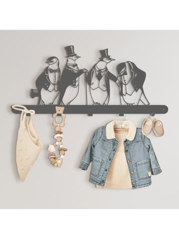 hippodino Wandgarderobe in Grau - (L)85 x (B)50 cm