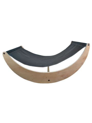 Woody Kids Schommelstoel beige/zwart - (B)90 x (H)60 x (D)43 cm