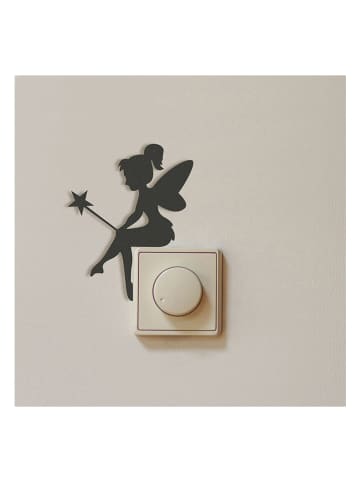 hippodino Dekoracja ścienna w kolorze czarnym - 12 x 15 cm