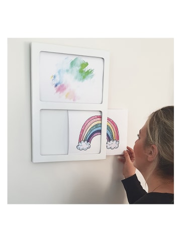 hippodino Ramka w kolorze białym na zdjęcia - 34 x 47 cm