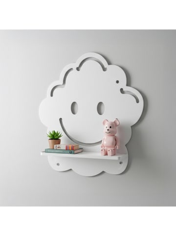 Woody Kids Wandmeubel wit - (B)33 x (H)35 x (D)10 cm