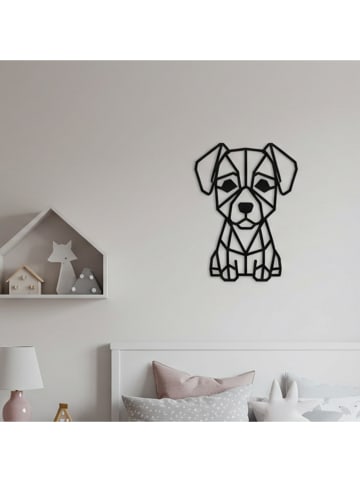 Woody Kids Wanddecoratie zwart - (B)33 x (H)25 cm