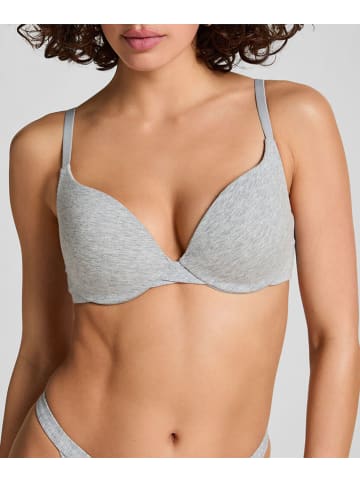Hunkemöller Biustonosz push-up w kolorze szarym