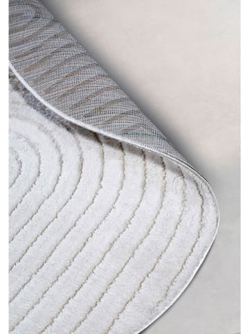 Elle Decoration Kurzflor-Teppich ''Panglao'' in Weiß