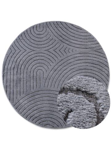 Elle Decoration Laagpolig tapijt ''Panglao'' antraciet