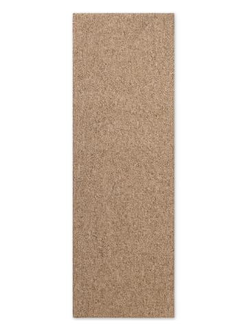 Elle Decoration Kurzflor-Teppich "Rocco" in Hellbraun