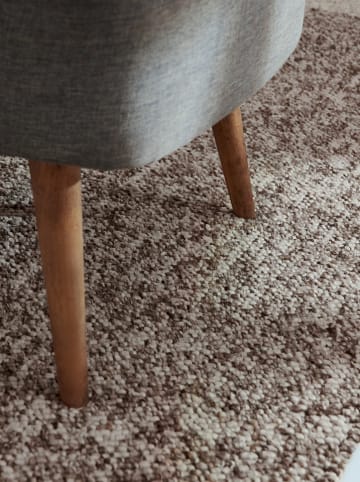 Elle Decoration Laagpolig tapijt "Rocco" beige