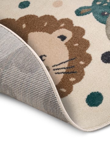 Hanse Home Kurzflor-Teppich "Animal" in Beige/ Grau/ Blau