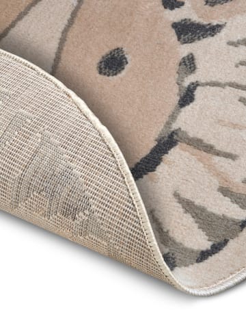 Hanse Home Laagpolig tapijt "Lion" beige/grijs