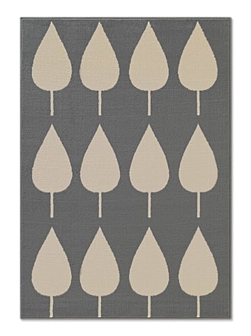 Hanse Home Kurzflor-Teppich ''Lovely Leaves'' in Blaugrau