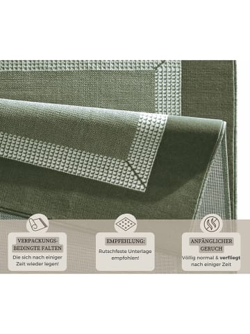 Hanse Home Dywan "Basic" w kolorze zielonym