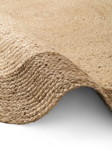 Hanse Home Jute-Teppich "Natural" in Creme/ Beige