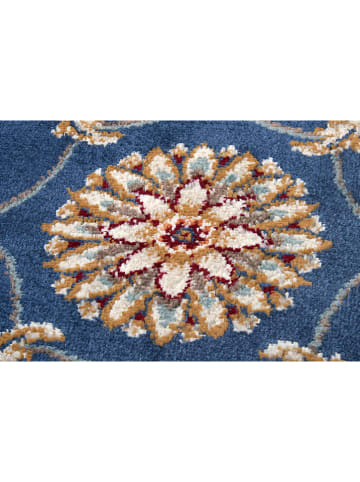 Hanse Home Laagpolig tapijt "Reni Luxor" blauw/crème