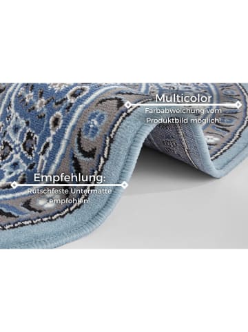 Hanse Home Laagpolig tapijt "Isfahan" blauw
