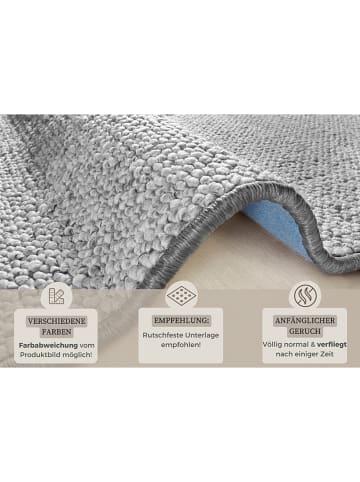 BT Carpet Laagpolig tapijt "Wolly" lichtgrijs