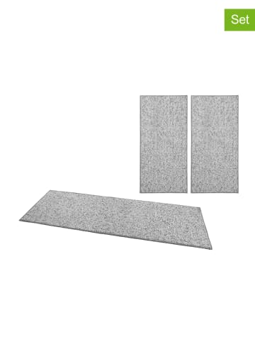 Hanse Home 3-delige set: bedomrandingen grijs